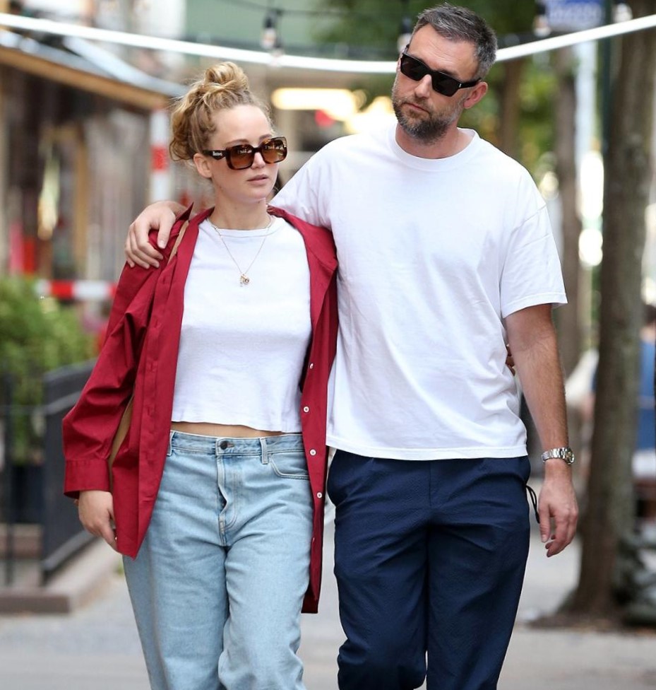 Jennifer Lawrence and husband